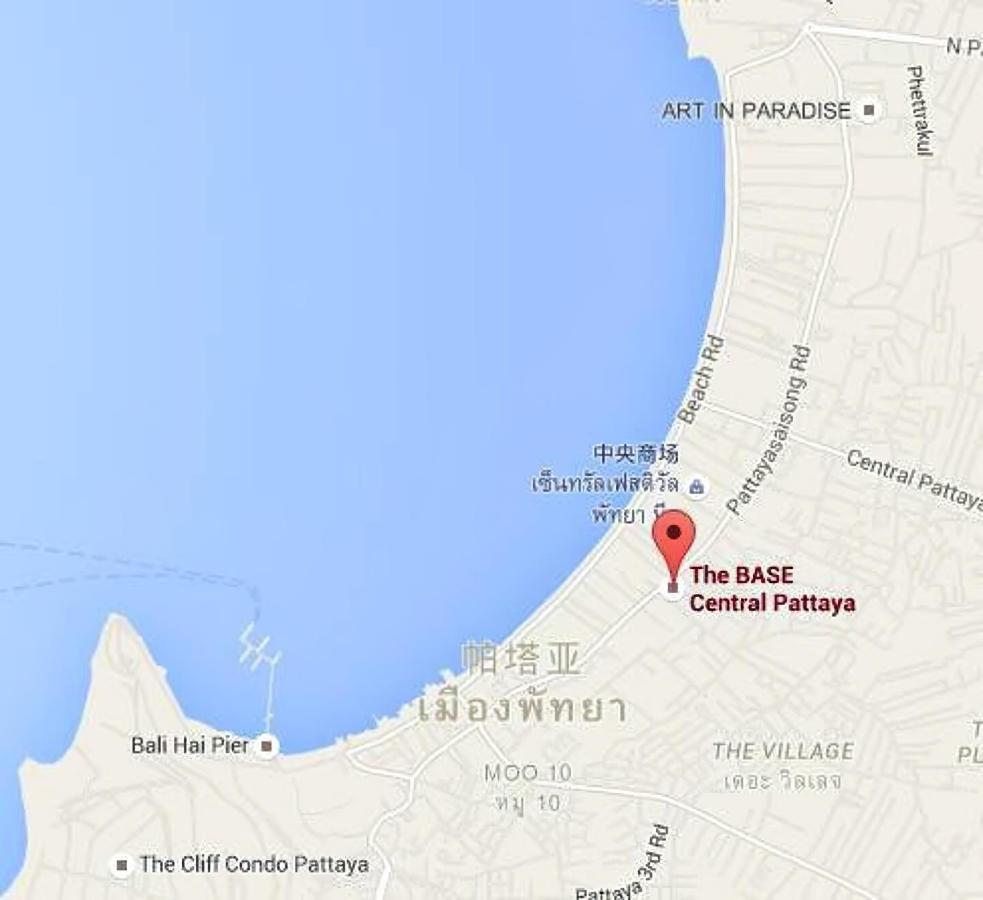 Great Location With Infinity Pool - Central Pattaya 아파트 외부 사진